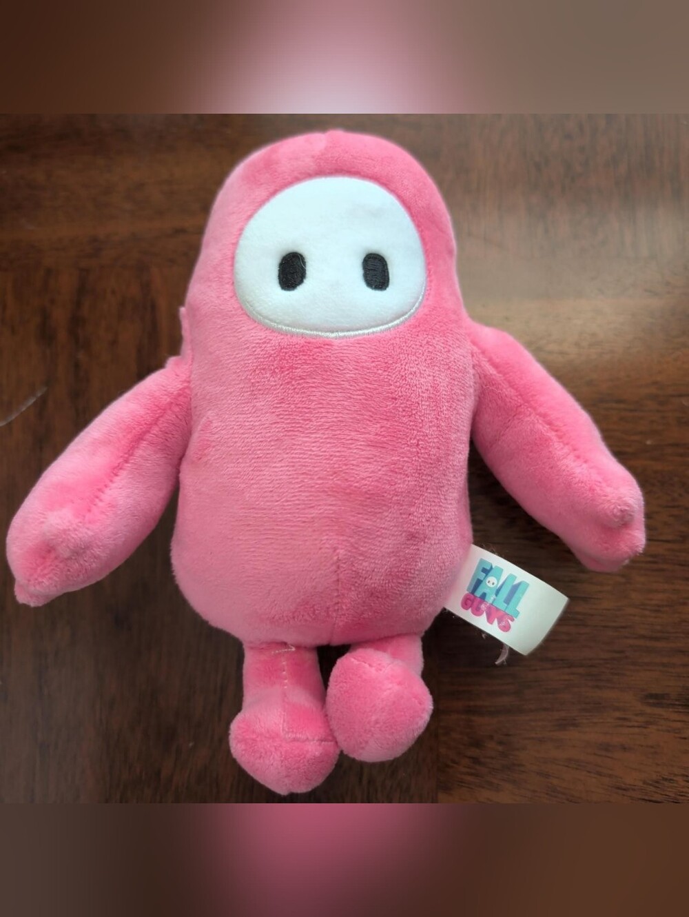 Pink Plush Fall Guys Official-Inspired Collectible Plush